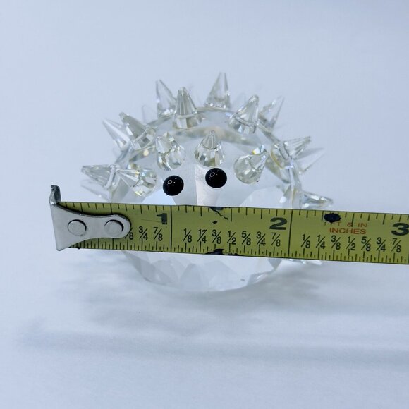 SWAROVSKI Silver Crystal Figurine Hedgehog/Porcupine ART 7630 NR 050 Original Bx - Picture 11 of 14